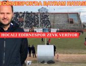 EDİRNESPOR DOLU DİZGİN DEVAM EDİYOR