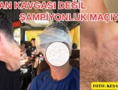 FUTBOL MAÇINDA BÜYÜK KAVGA