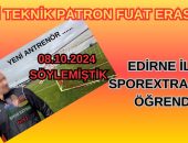 FUAT ERARSLAN EDİRNESPOR’DA