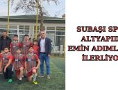 SUBAŞI SPOR ALTYAPI ÇALIŞMALARINA ARA VERMEDEN DEVAM EDİYOR