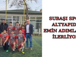 SUBAŞI SPOR ALTYAPI ÇALIŞMALARINA ARA VERMEDEN DEVAM EDİYOR